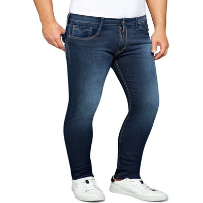 Replay Jeans Anbass mit Stretchanteil, Slim Fit