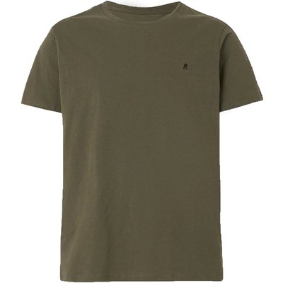 Replay Unifarbenes T-Shirt aus Baumwolle mit Rundhalsausschnitt