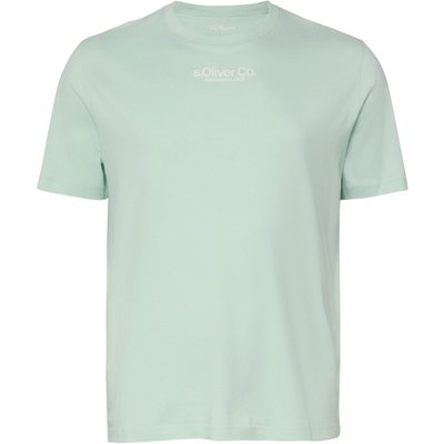 s.Oliver T-Shirt mit Label-Print aus softem Baumwoll-Jersey