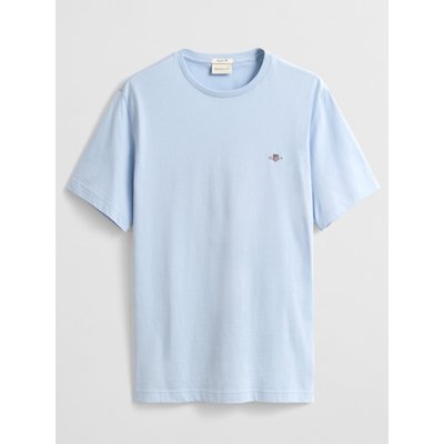 Gant T-Shirt mit Label-Stickerei, Regular Fit