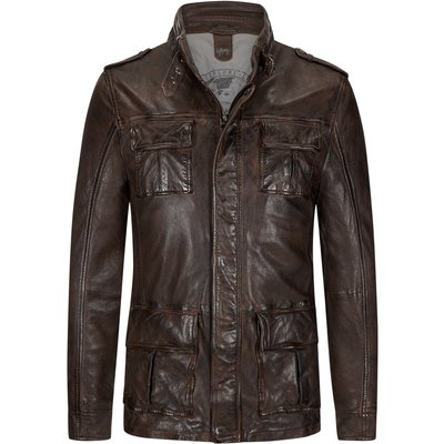 Mauritius Lederjacke im Fieldjacket-Look