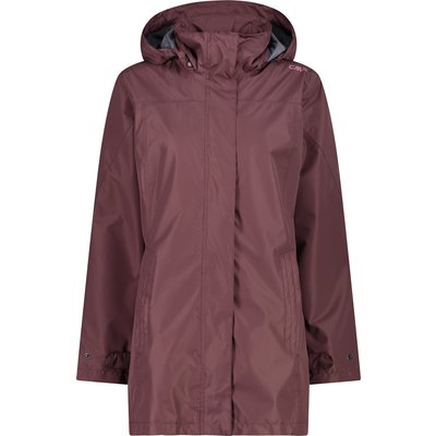 CMP Damen Rain Hoodie Button Jacke