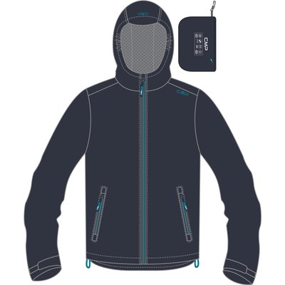 CMP Kinder Boys Rain Hoodie Jacke