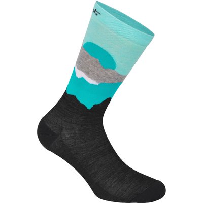 LaMunt Damen Martha Illustration Socken