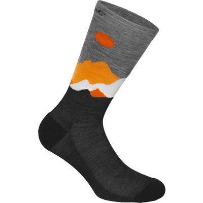 LaMunt Damen Martha Illustration Socken