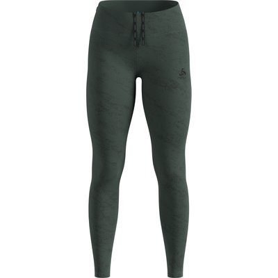 Odlo Damen Zeroweight Print Reflective Tights