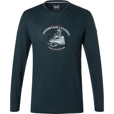 Super.Natural Herren Sled Club Longsleeve