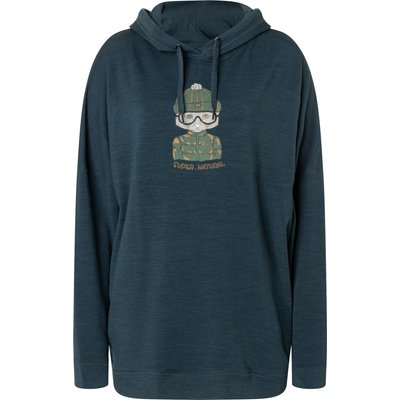 Super.Natural Damen Snow Cat Hoodie