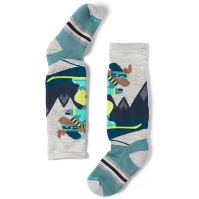 Smartwool Kinder Mountain Moose Pattern OTC Socken