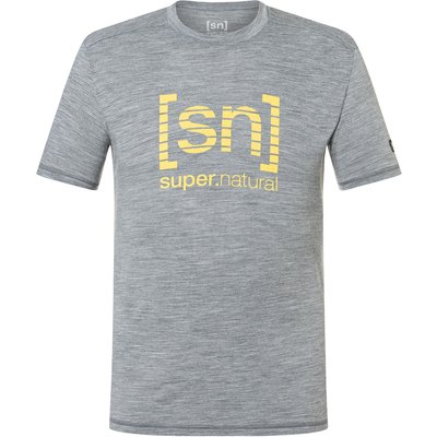 Super.Natural Herren Grid Logo T-Shirt