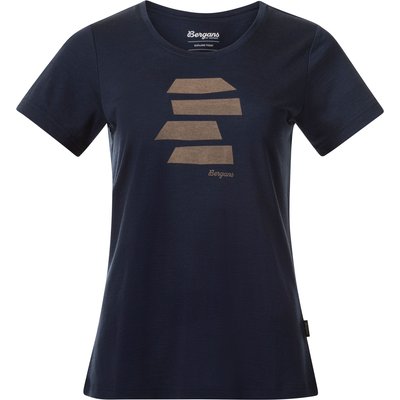 Bergans Damen Rabot Mount Wool T-Shirt