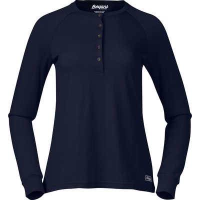 Bergans Damen Lysebu Wool Henley Longsleeve