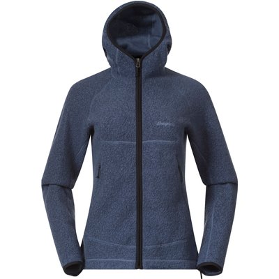 Bergans Damen Vaagaa Merino Terry Hoodie Jacke