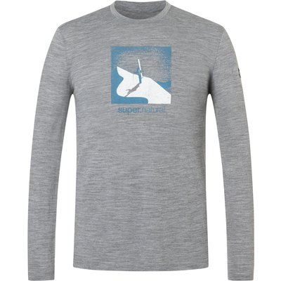 Super.Natural Herren Almost Done Longsleeve