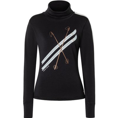 Super.Natural Damen Kryssede Ski Roll Neck Pullover
