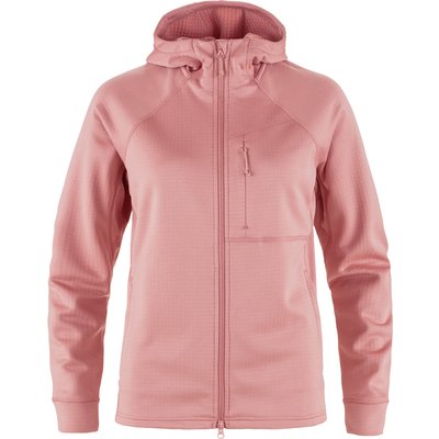 Fjällräven Damen Abisko Grid Fleece Hoodie Jacke