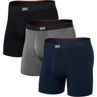 Saxx Underwear Herren Vibe Xtra Fly 3er Pack Boxer