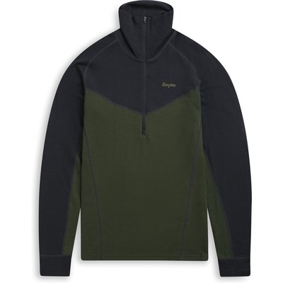 Bergans Herren Inner:Dual Merino Half Zip Longsleeve