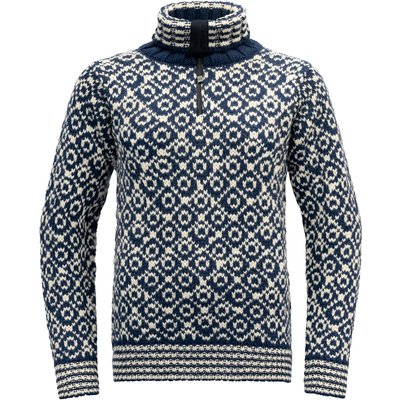 Devold Svalbard Wool Zip Neck Pullover