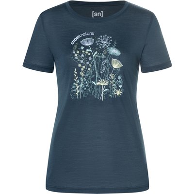 Super.Natural Damen Rock Flowers T-Shirt