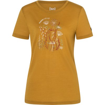 Super.Natural Damen Rock Flowers T-Shirt