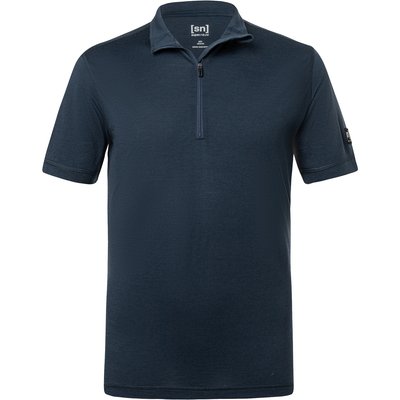 Super.Natural Herren Tundra175 Zip 1/4 T-Shirt