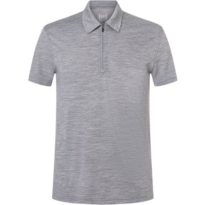 Super.Natural Herren Zip Polo T-Shirt