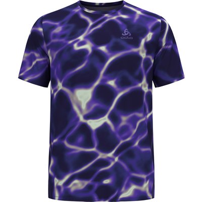 Odlo Herren Zeroweight Chill-Tec Print T-Shirt