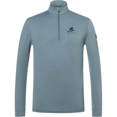 Super.Natural Herren Tundra175 Toni Zip 1/4 Longsleeve