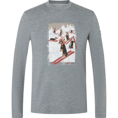 Super.Natural Herren Dachshund Brush Longsleeve