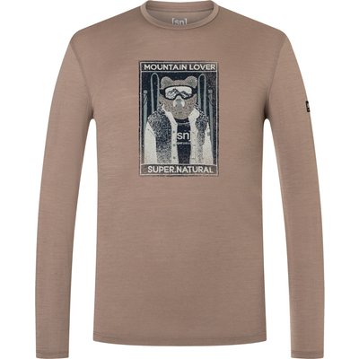 Super.Natural Herren Bearski Longsleeve