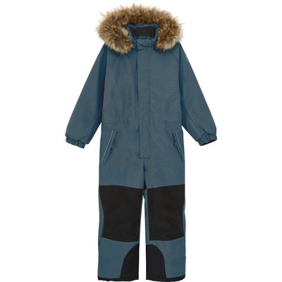 Color Kids Kinder Contrast & Fur Schneeanzug