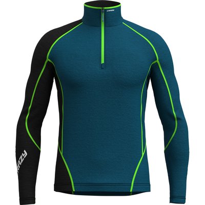 Crazy Herren Fahrenheit Zip Longsleeve