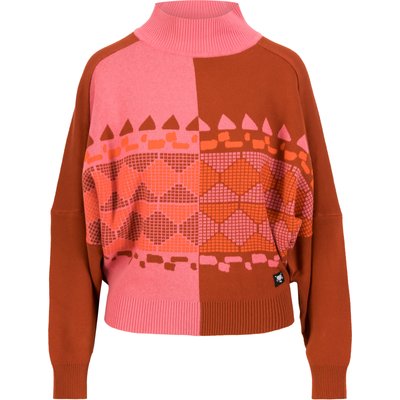 Blutsgeschwister Damen Diamond Loom Egg Pullover