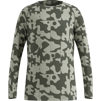 Odlo Kinder Active Warm Graphic Crew Longsleeve
