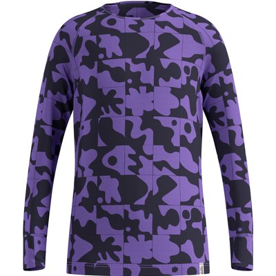 Odlo Kinder Active Warm Graphic Crew Longsleeve