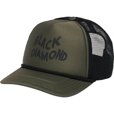 Black Diamond Flat Bill Trucker Cap