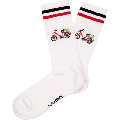 Lakor Herren Red Maxi Socken