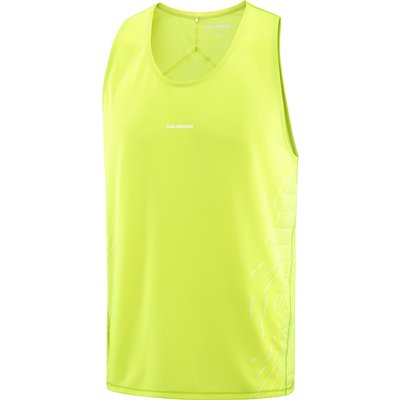 Salomon Herren Sense Aero Singlet GFX Tanktop