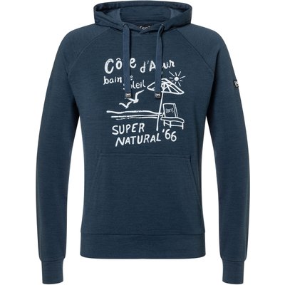 Super.Natural Herren Cote D'azur Hoodie