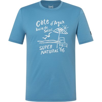 Super.Natural Herren Cote D'azur T-Shirt