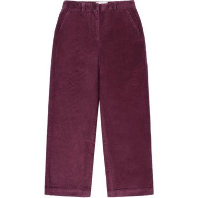 KnowledgeCotton Apparel Damen Posey Wide High-Rise Corduroy Hose