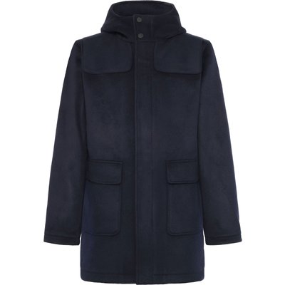 KnowledgeCotton Apparel Herren Felted Wool Duffle Mantel