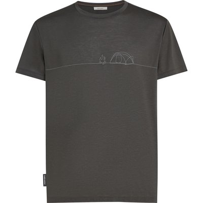 Icebreaker Herren Core Single Line Camp T-Shirt