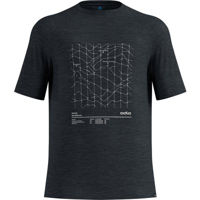 Odlo Herren Merino Tencel Hyper Map T-Shirt