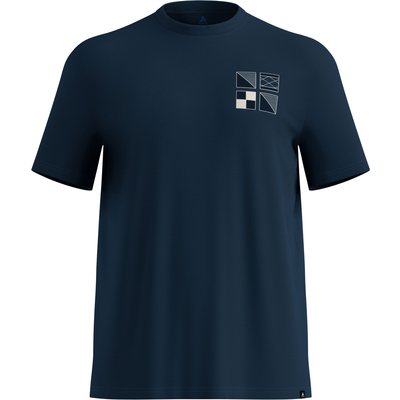 Odlo Herren Cotton Blend Odlo Flags T-Shirt