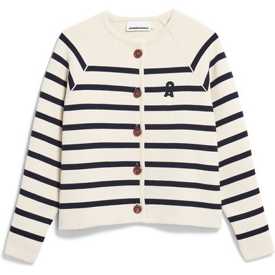 Armedangels Damen Placed Stripe Knit Jacke