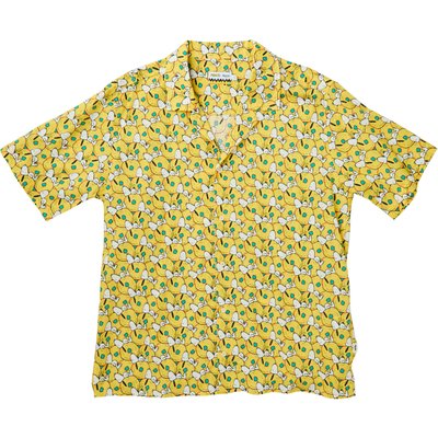 Brava Fabrics Herren Peanuts Donuts Aloha Hemd