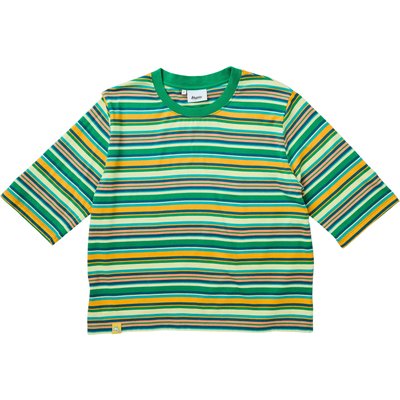 Brava Fabrics Damen Stripes Boxy T-Shirt