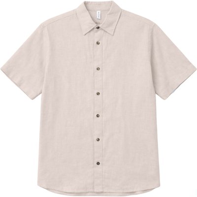 Mazine Herren Shortsleeve Linen Hemd